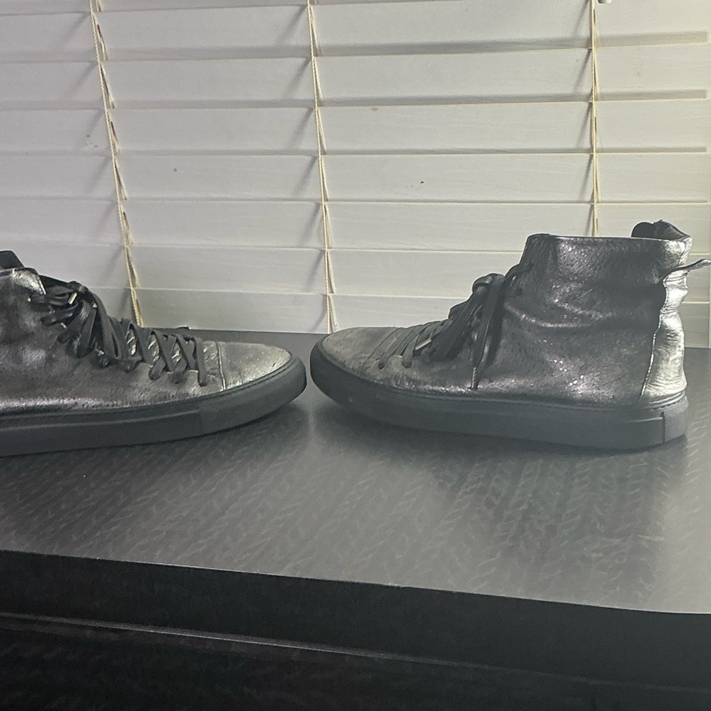 Silver High-Top Sneakers John varvatos 315